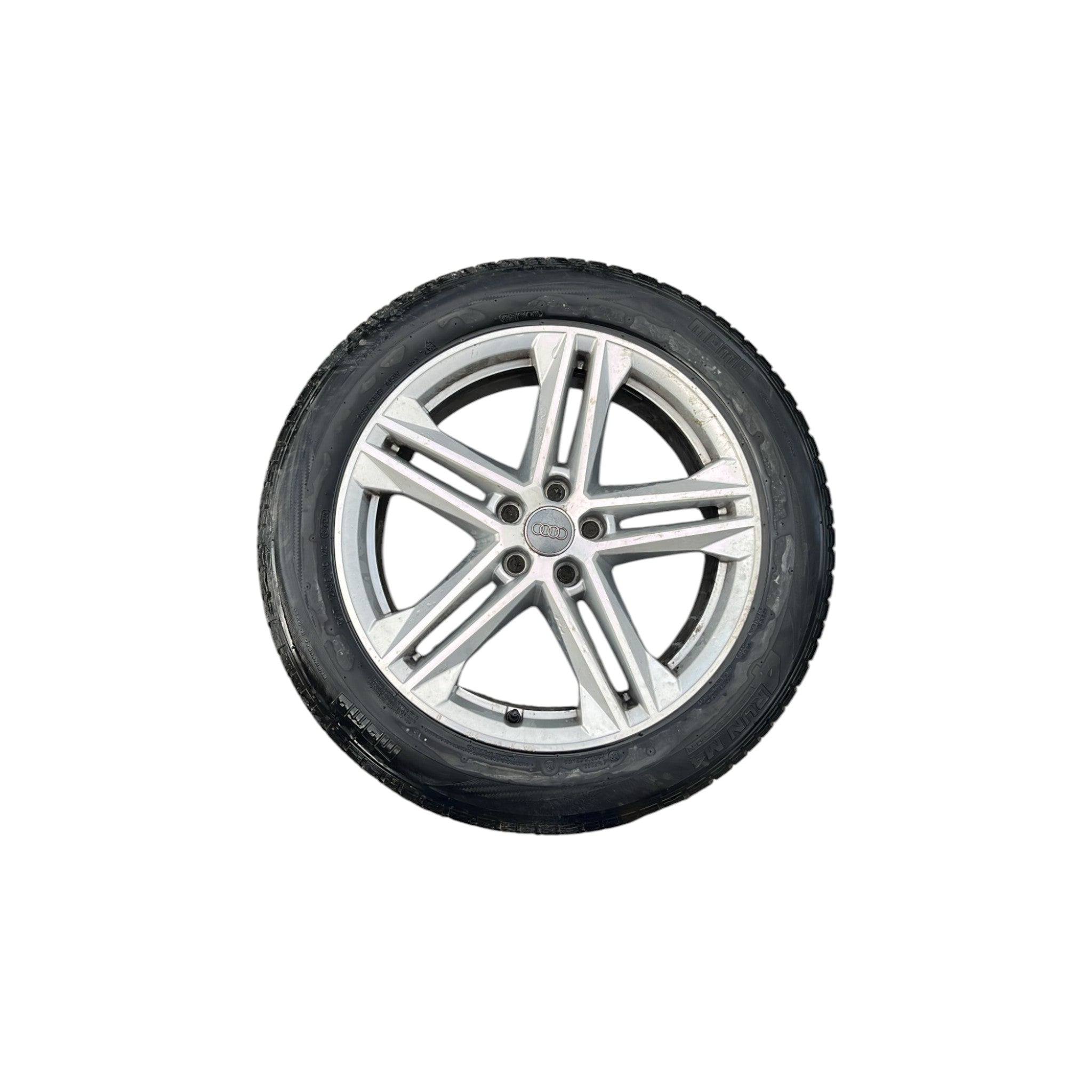 Set 4 cerchi in lega grigi raggio 19 Audi Q5 FY (2017->) cod.80A601025G 235 / 55 / R19