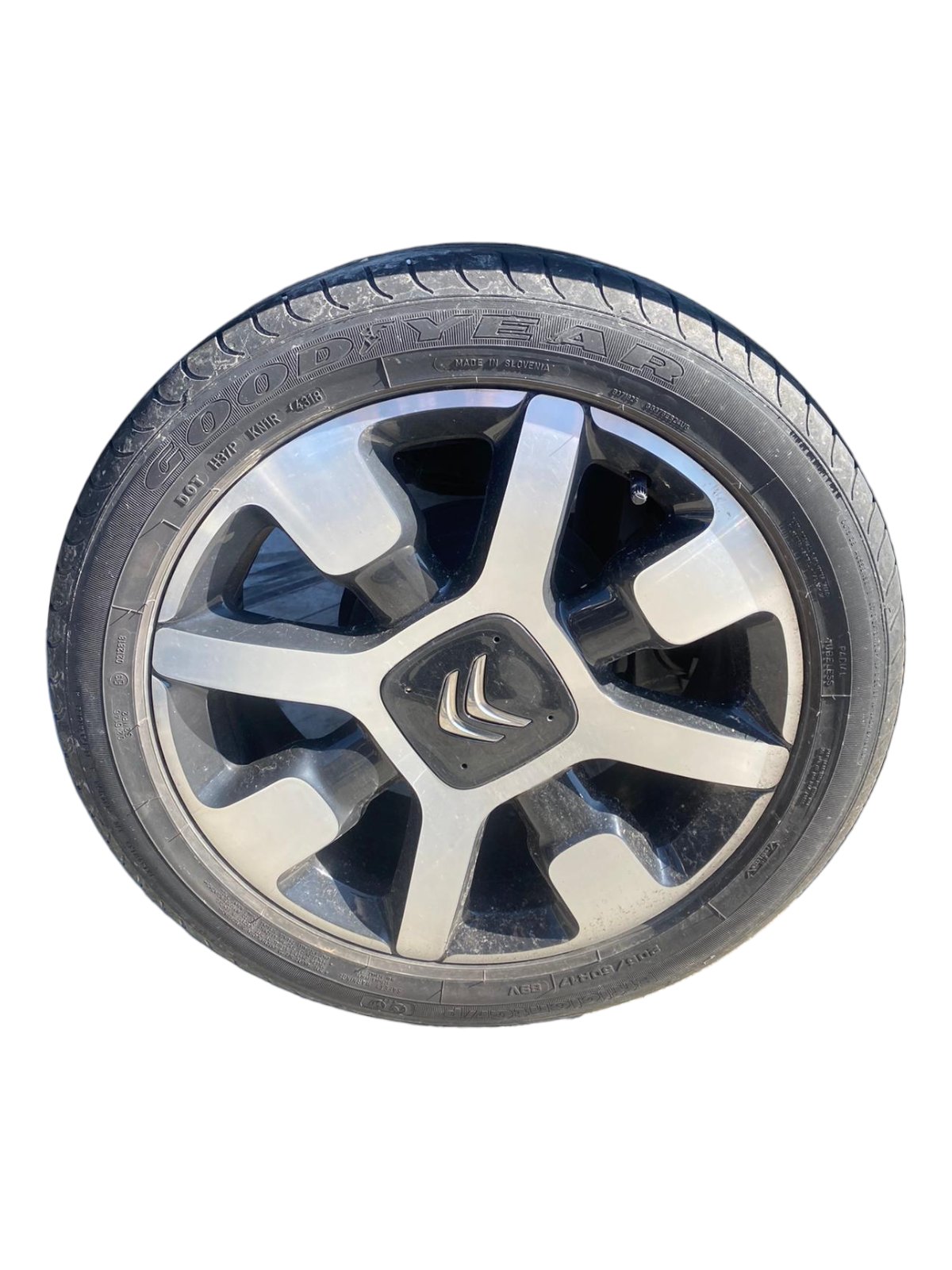 Set 4 cerchi in lega r17 Citroen C4 Cactus 1.4 (2019 )