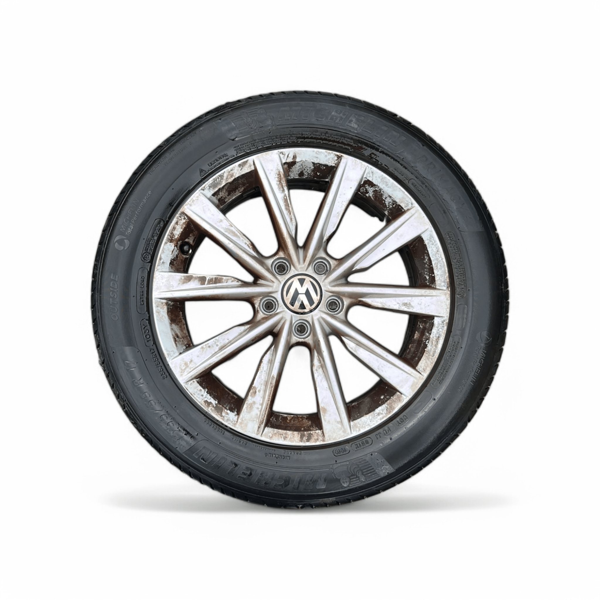 Set 4 cerchi in lega R17 Volkswagen Tiguan 5N (2007-2015) cod.5N0601025AJ 235 / 55 R17