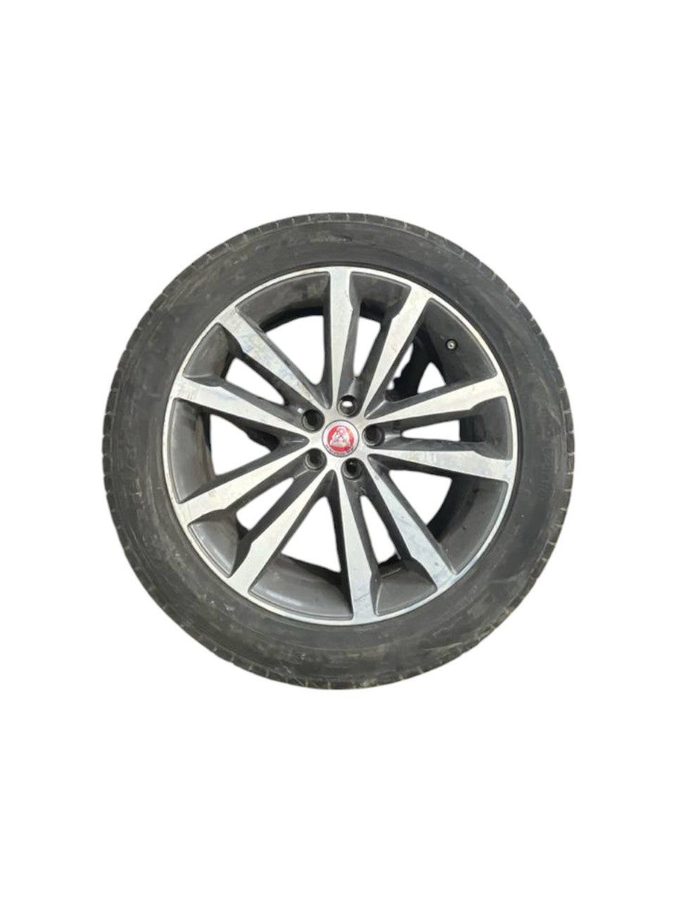 Set 4 cerchi in lega R20 con gomme neri Jaguar F-Pace X761 (2017->) cod.HK8M-1007-GA 255 / 50 / R20