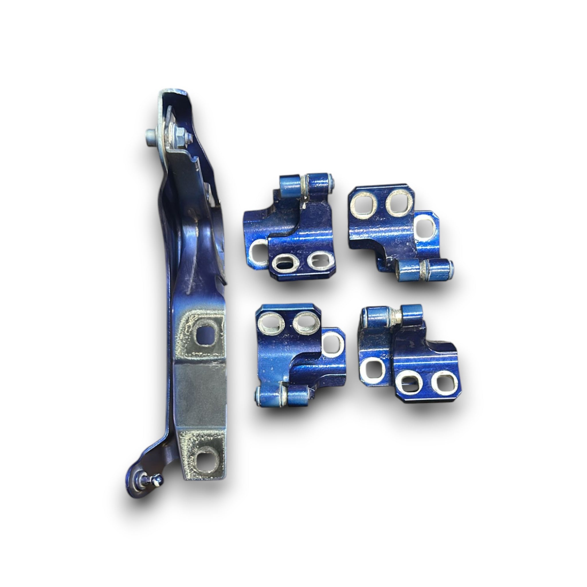 Set 4 Cerniere Porte Maserati Ghibli cod.A048903  (2013 > ) + Cerniera Destra Cofano cod.B430