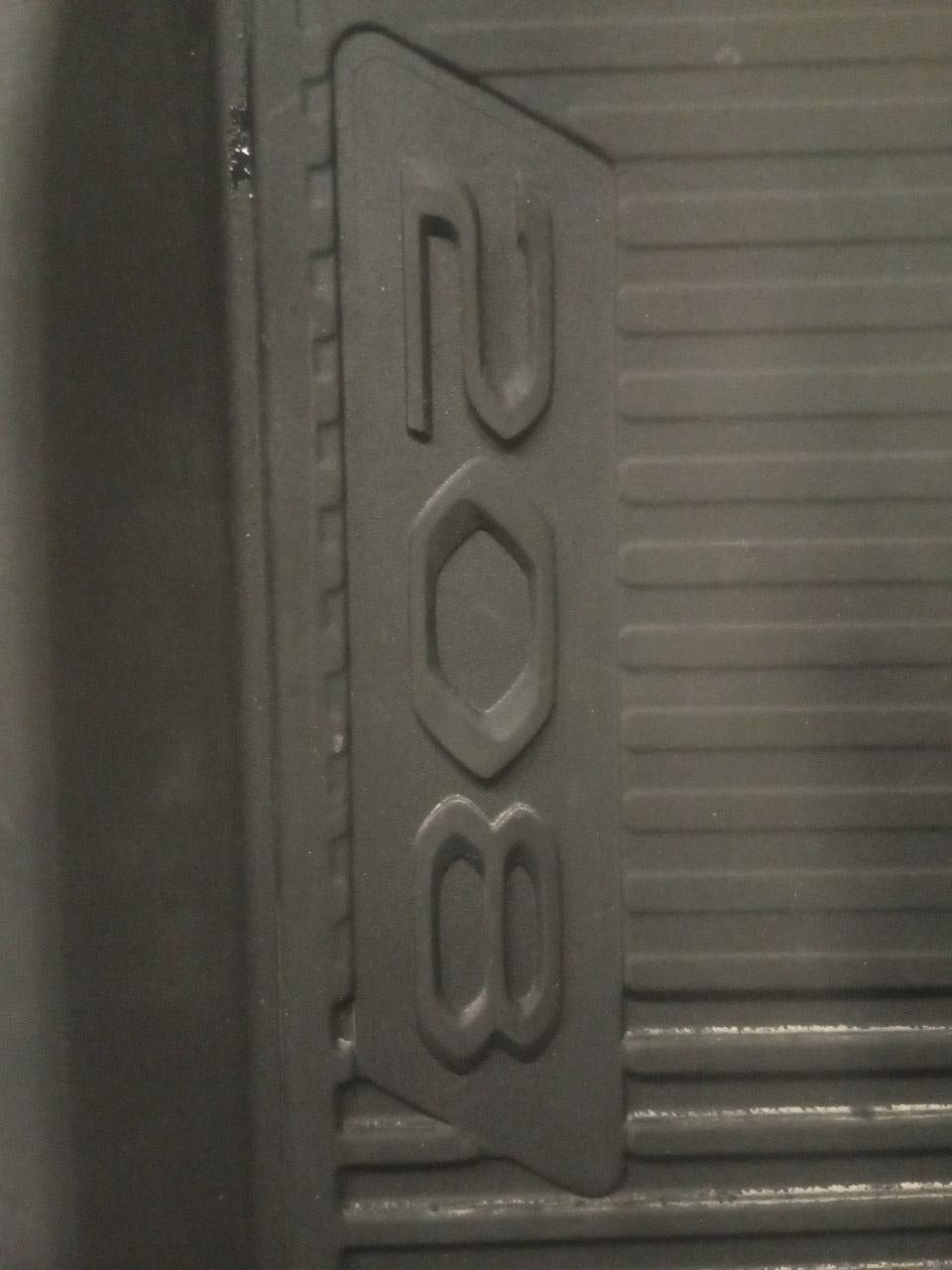 Set 4 Tappeti / Tappetini Originali in gomma Peugeot 208 (2021)