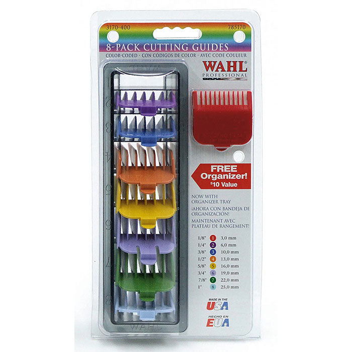 WAHL PROFESSIONAL SET RIALZI MULTICOLOR N 1-8 - BIBA-RICAMBI