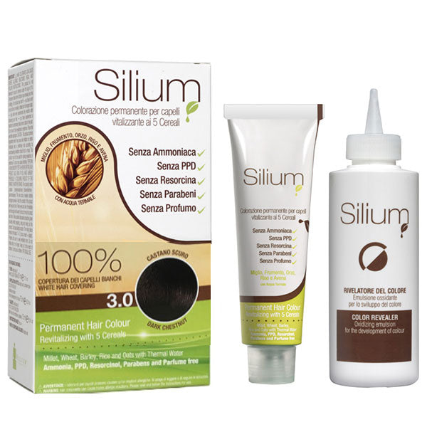SILIUM COLORAZIONE CREMA CASTANO SCURO 3.0 - BIBA-RICAMBI