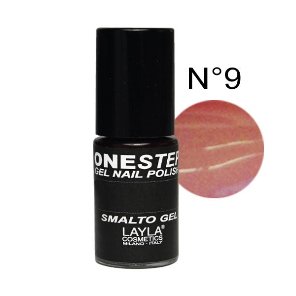 LAYLA ONE STEP GEL NAILPOLISH DARK BROWN SUGAR 09