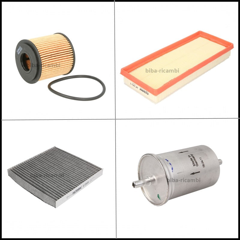 Kit Tagliando Filtri Per Smart Fortwo II (451) 0.800 CDi 40kw/54cv dal 2007&gt; BIBA-RICAMBI