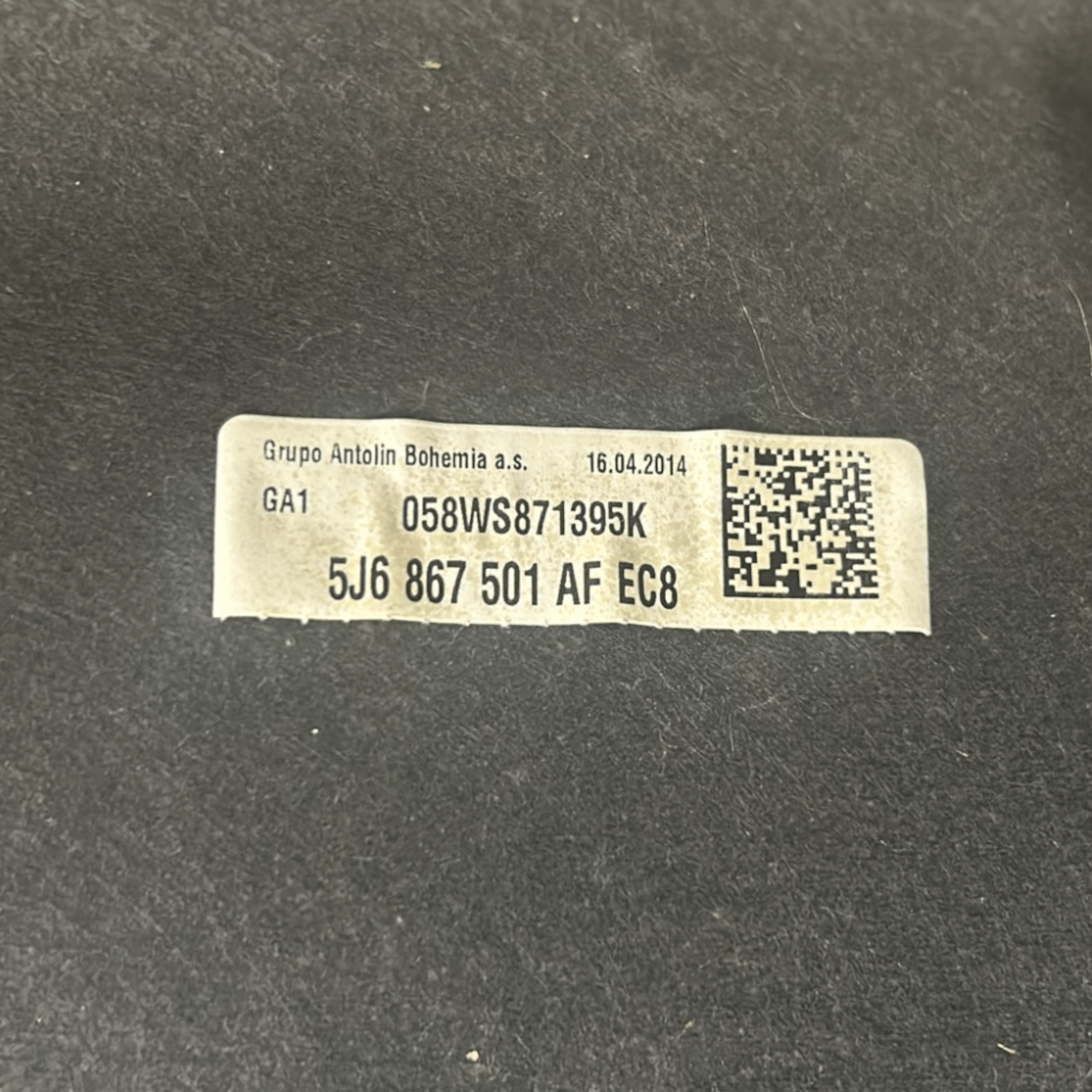 Sotto Tetto / Cielo Skoda Fabia II (2007 > 2014) cod:5J6867501AFEC8