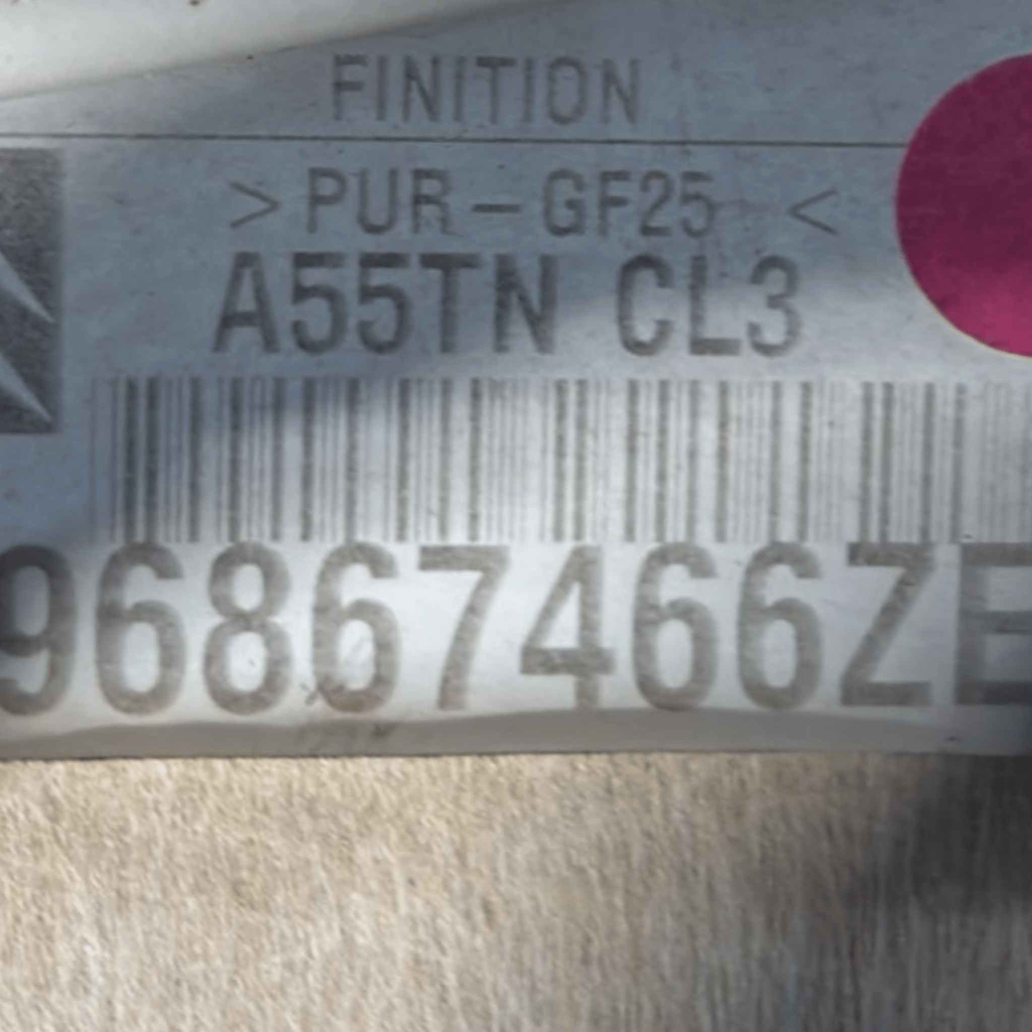 Sottotetto / Cielo Citroen DS3 cod.96867466ZE (2010 > 2019)