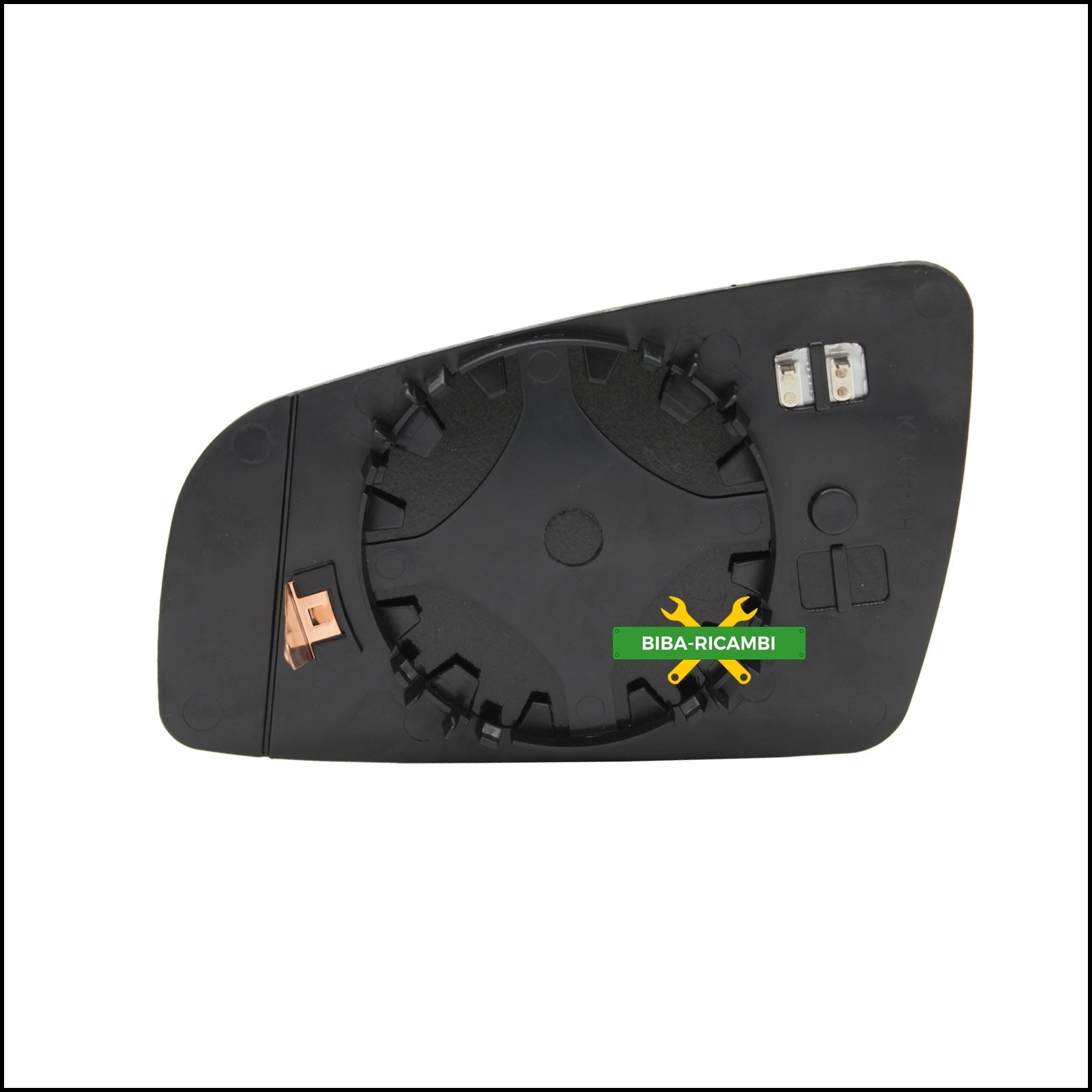 Piastra Retrovisore Termica Asferica Lato Dx-Passeggero Per Opel Zafira B solo dal 2005-2008 BIBA-RICAMBI