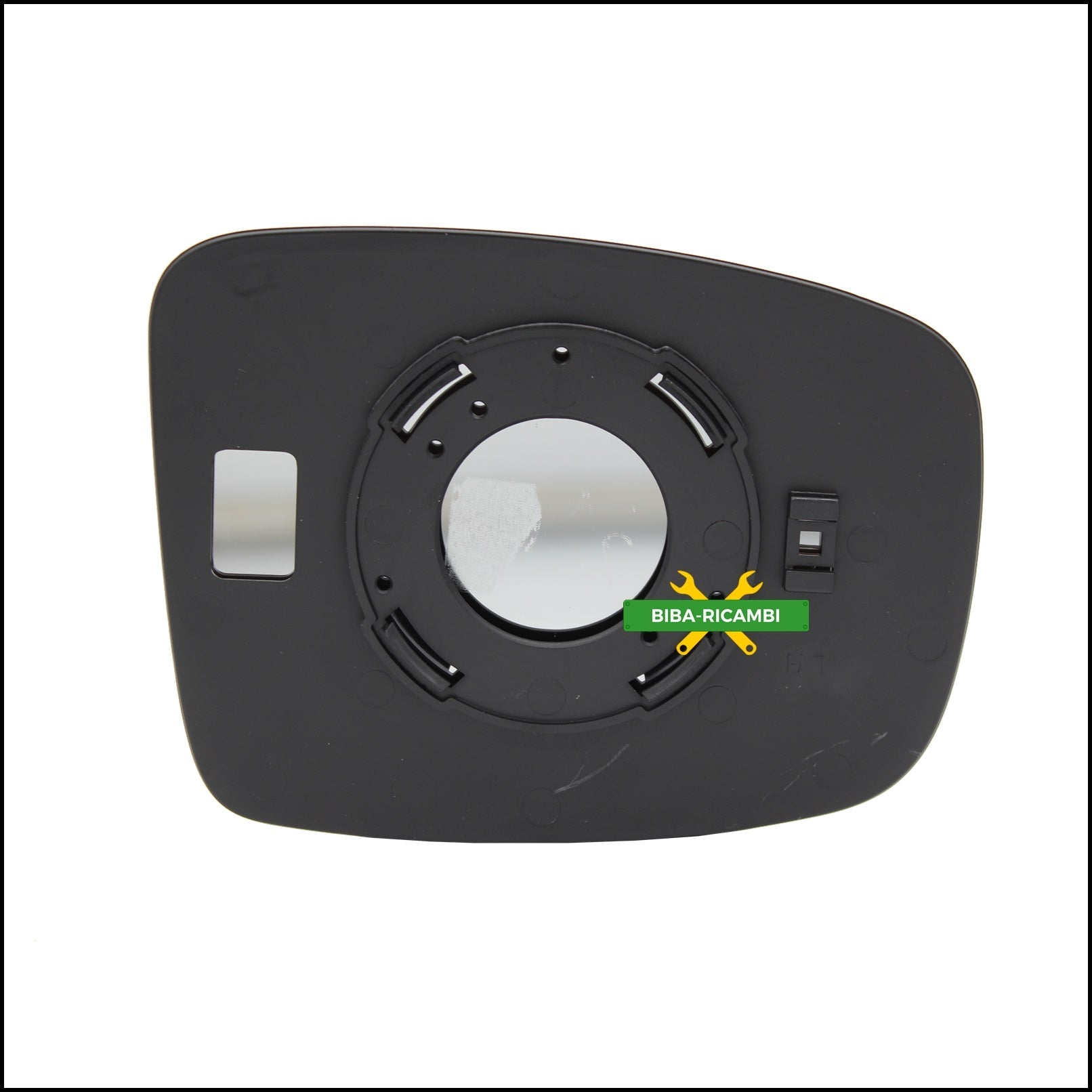 Piastra Specchio Retrovisore Lato Sx-Guidatore Per Hyundai i10 I (PA) dal 2007> BIBA-RICAMBI