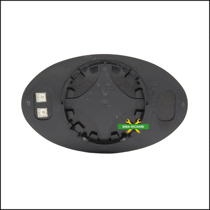 V. Piastra Retrovisore Termica Asferica Lato Sx-Guidatore Per Mini Cooper (R50,R52,R53) dal 2001-2007 BIBA-RICAMBI