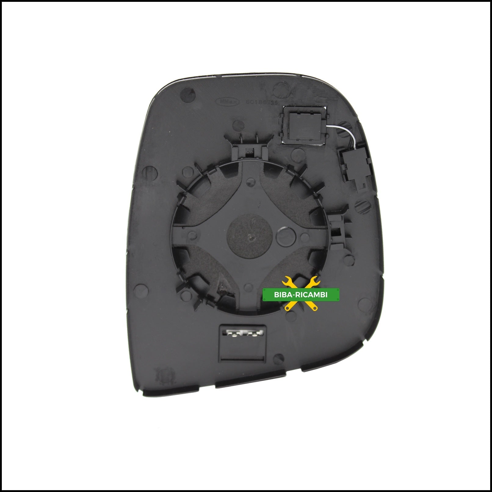V. Piastra Retrovisore Termica Blind Spot Lato Sx-Guidatore Per Peugeot Rifter dal 2018&gt; BIBA-RICAMBI