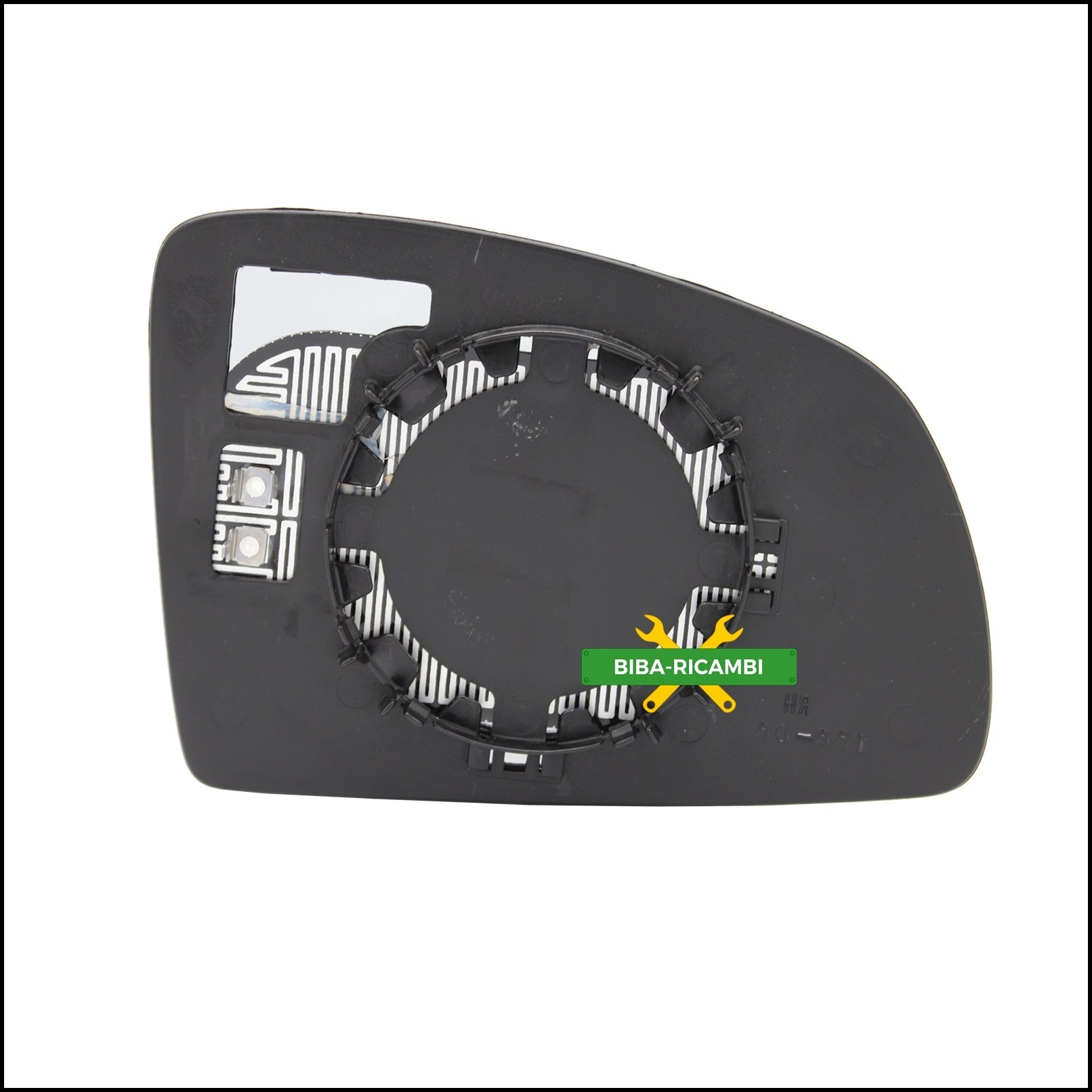 V. Piastra Retrovisore Termica Asferica Lato Sx-Guidatore Per Opel Meriva A (X03) dal 2003-2010 BIBA-RICAMBI