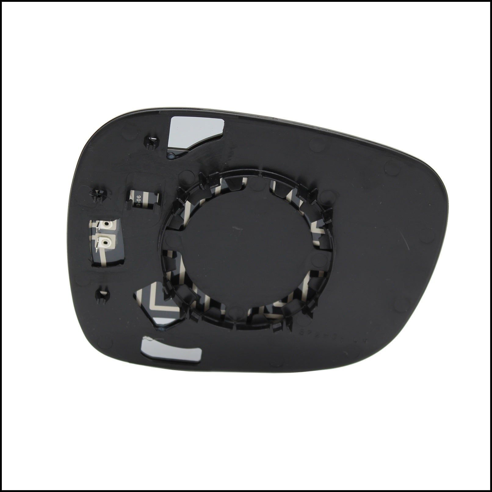 Piastra Specchio Retrovisore Termico Asferico Lato Sx-Guidatore Per Bmw X1 I (E84) solo dal 2009-2012 BIBA-RICAMBI