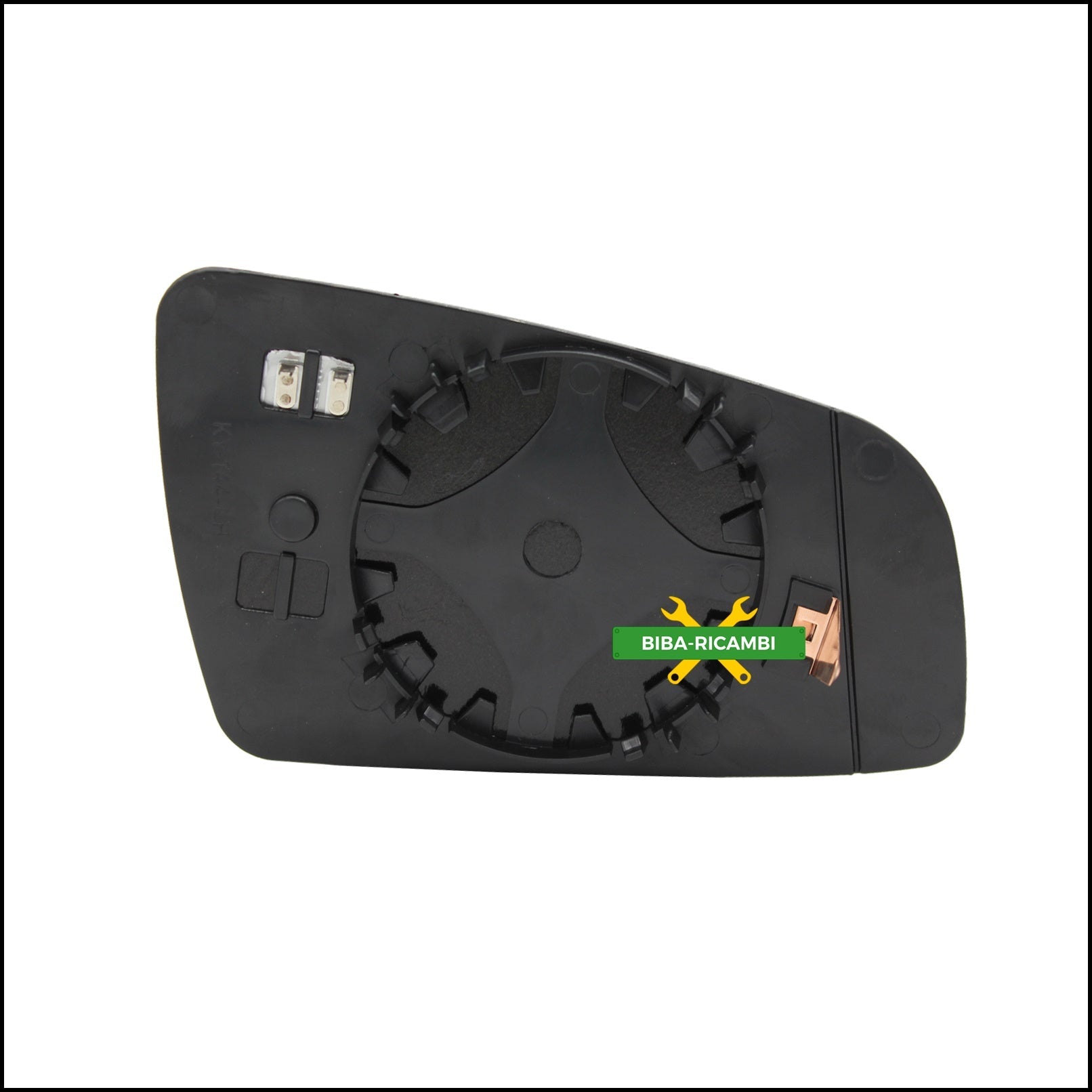 Piastra Retrovisore Asferica Termica Lato Sx-Guidatore Per Opel Zafira B solo dal 2005-2008 BIBA-RICAMBI