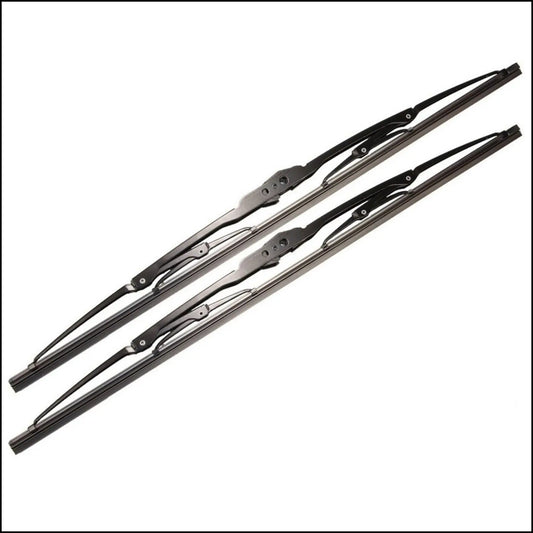 Coppia Spazzole Tergicristallo Adattabile Daewoo Kalos dal 2002&gt; Misure 550/400mm BIBA-RICAMBI