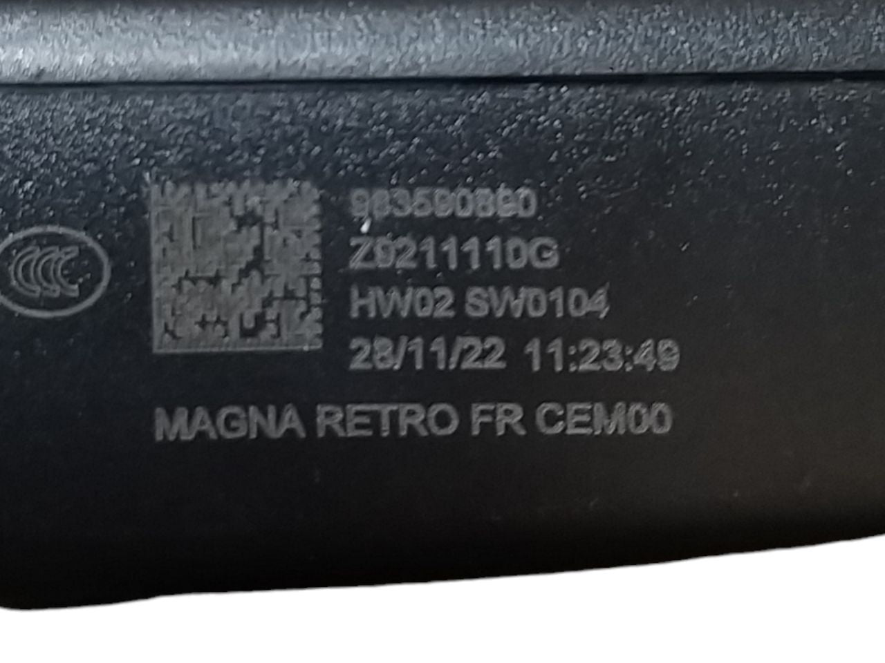 Specchietto Retrovisore Interno Citroen C4 ( 2010 - 2018 ) Cod : 983590890