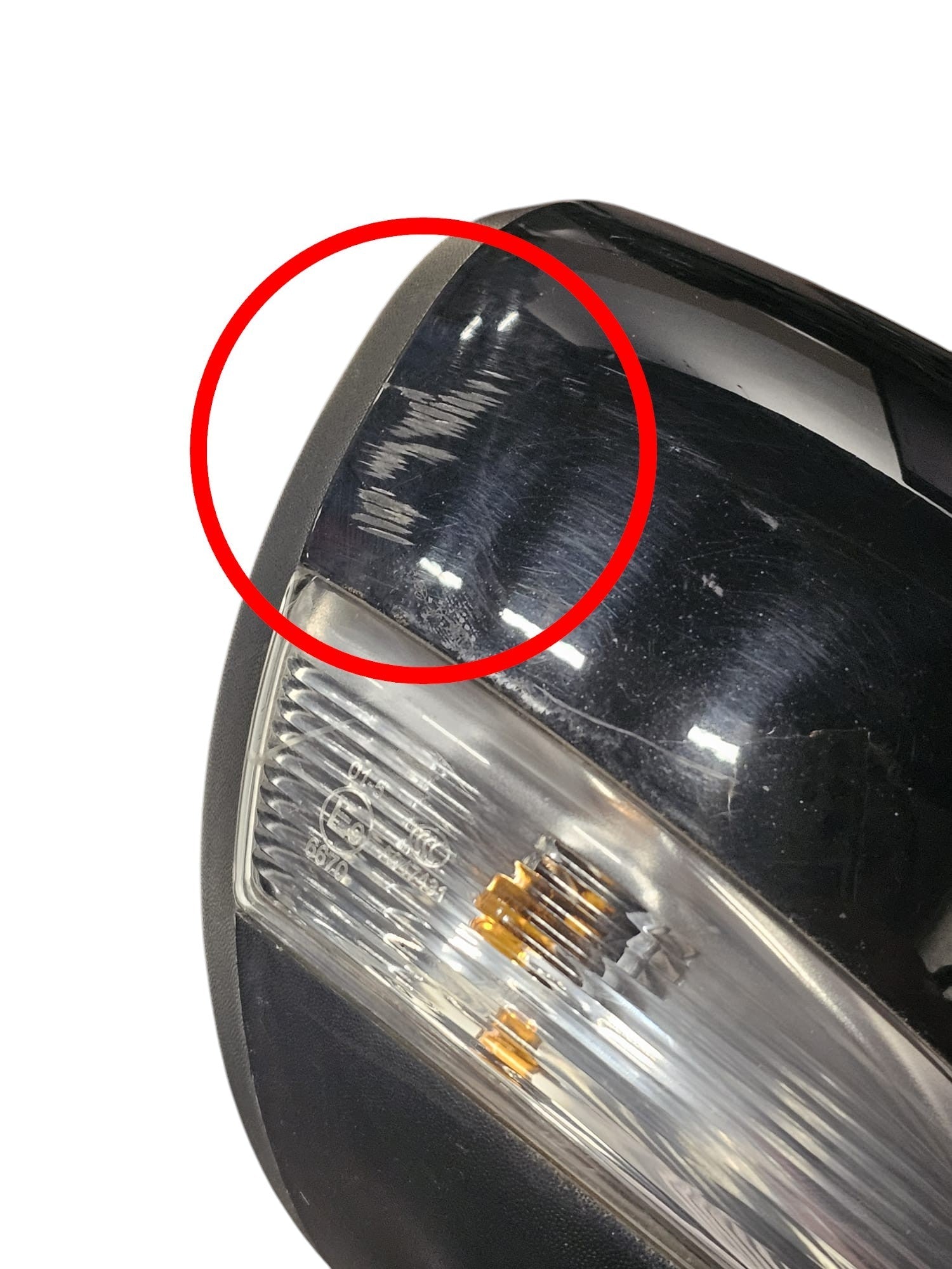 Specchio / Specchietto Anteriore Destro Renault Clio IV 9 Pin Cod:1285323007 (2012-2021)