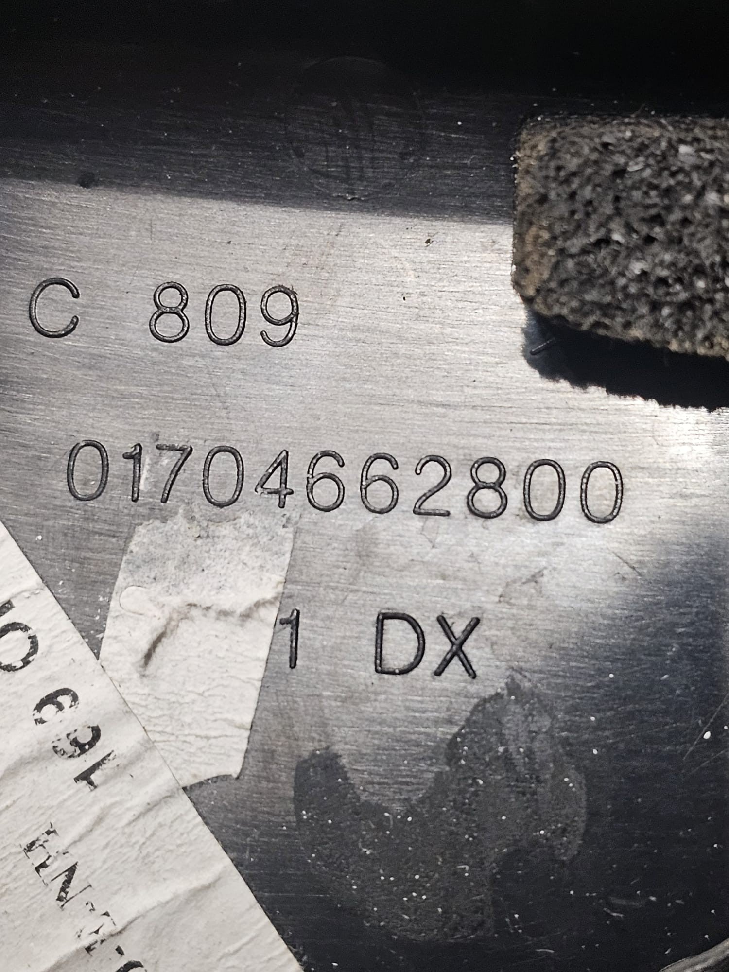 Specchio / Specchietto Retrovisore Destro 3 Pin Fiat Panda 169 Cod:01704662800 (2003-2012)