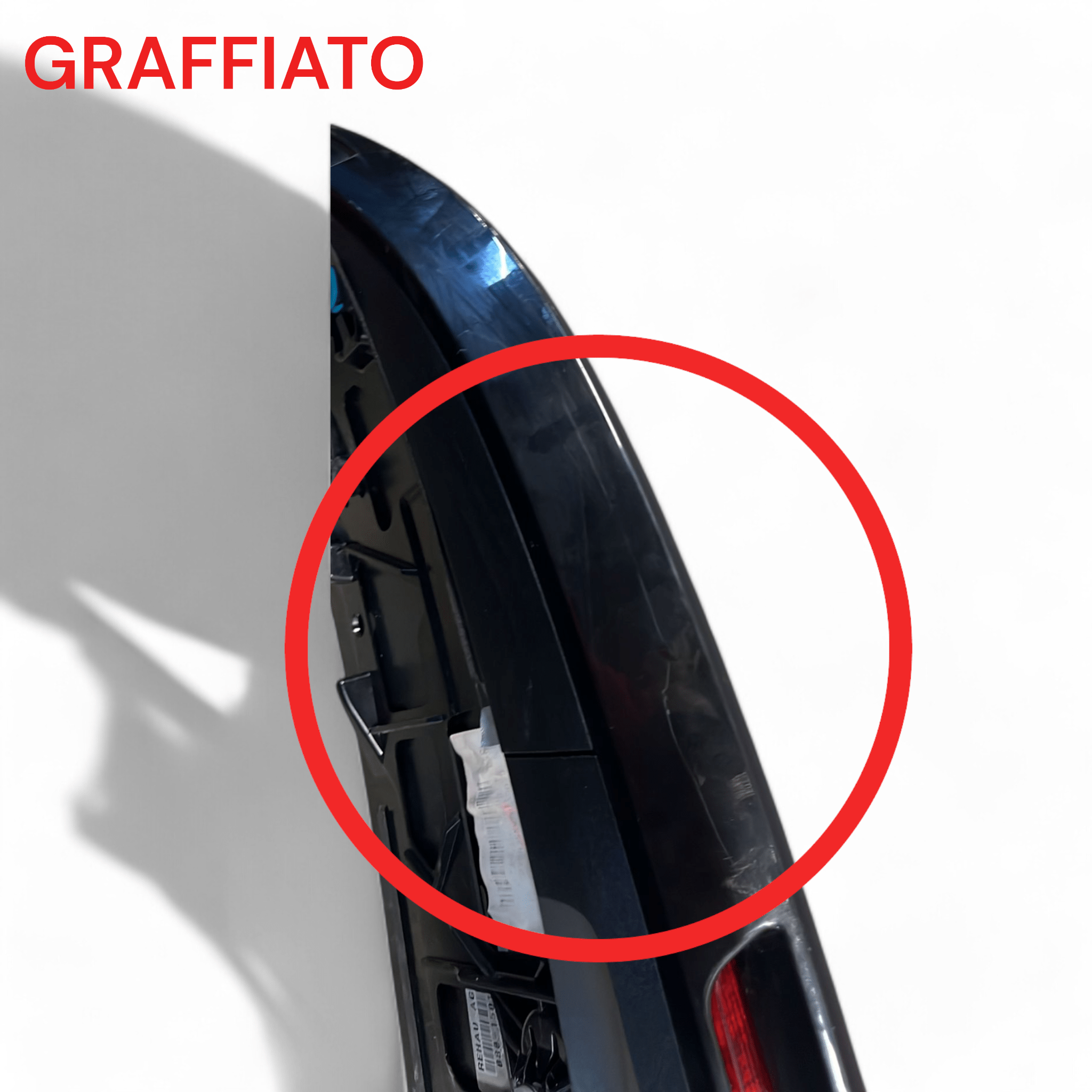 Spoiler/alettone posteriore originale con stop led Mercedes-EQC 400 AMG cod.A2937900300 (2019->)