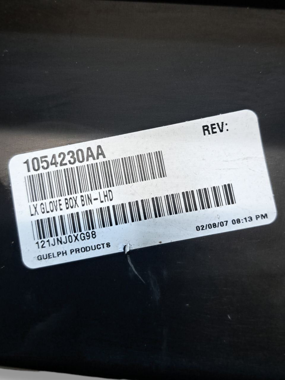 Sportello / Vano Portaoggetti Chrysler 300c ( 2007 ) COD:1054230AA