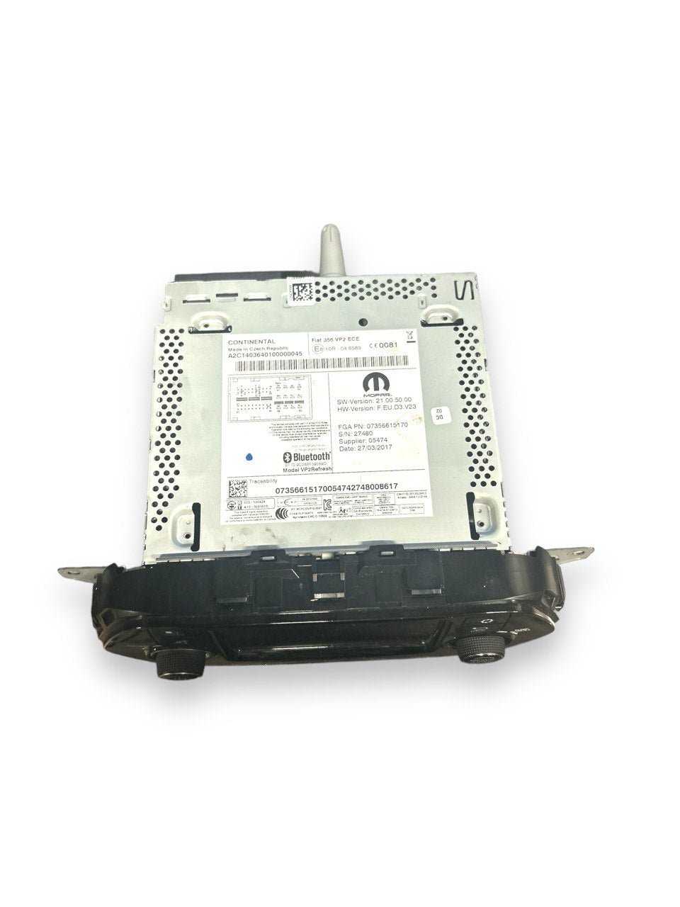 Stereo / Autoradio Fiat Tipo (2015 > ) cod.07356615170