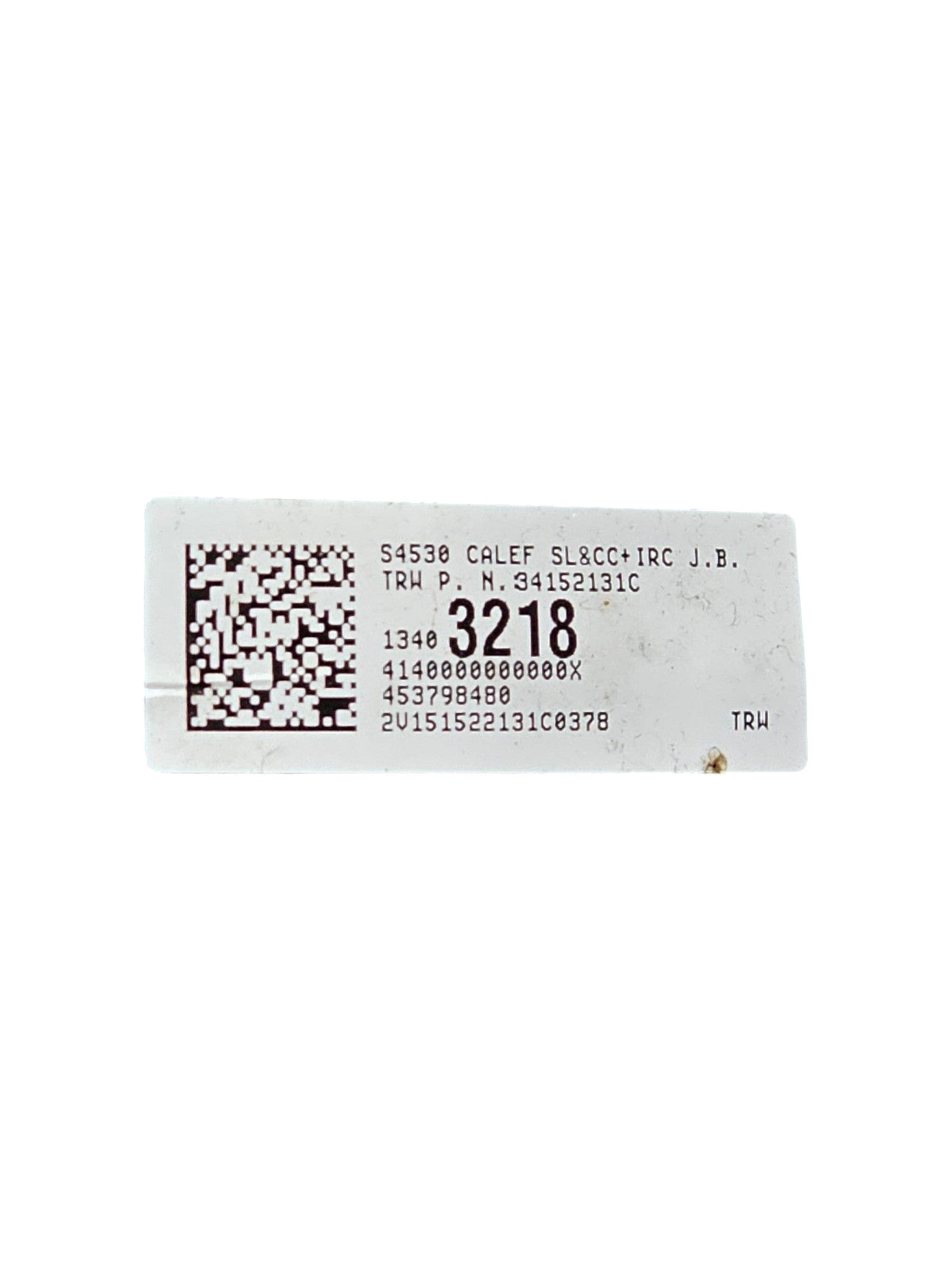 Sterzo / Volante In Pelle Opel Corsa E Cod:13403218 (2014-2019)