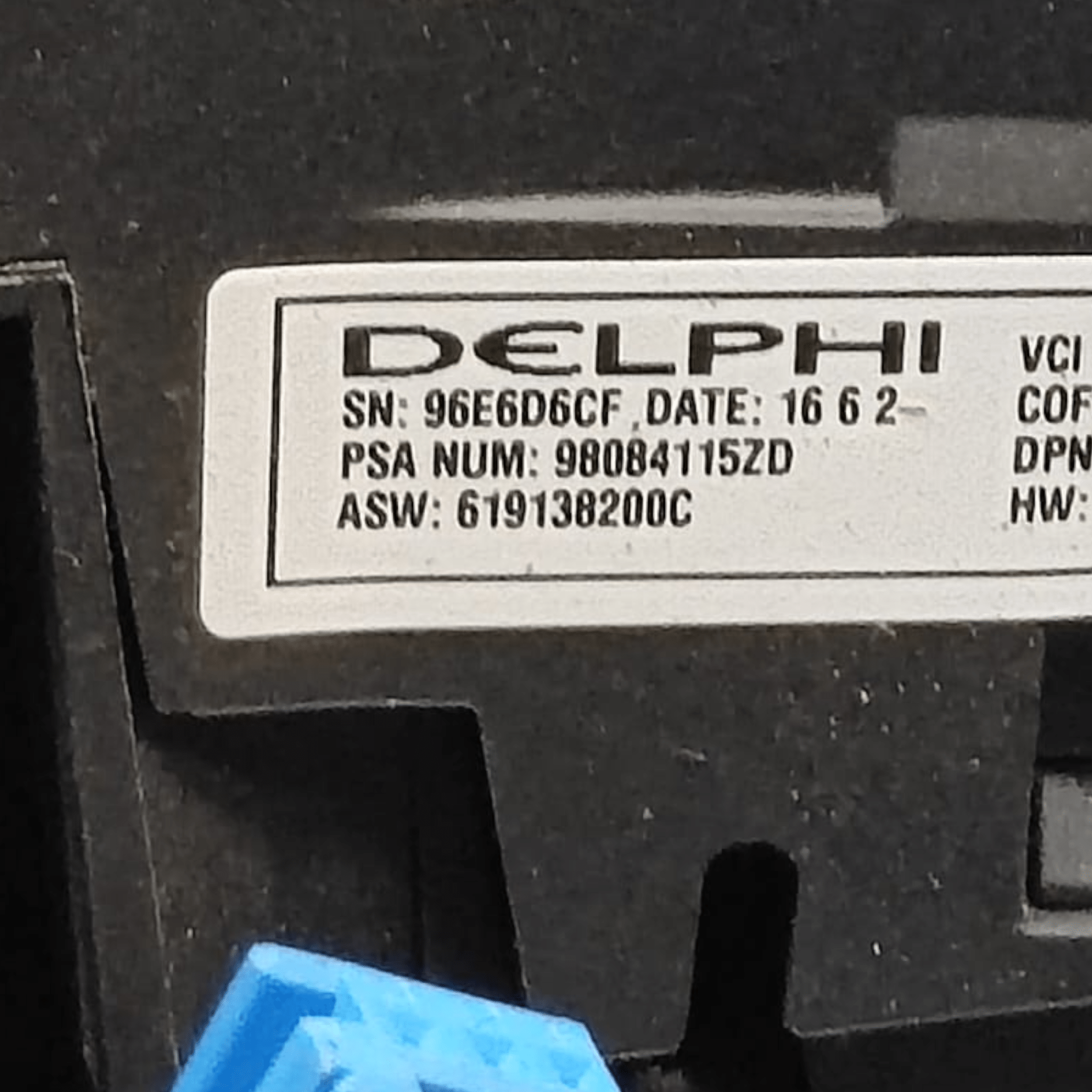 Sterzo / Volante Peugeot 208 COD: 619138200C (2012-2019)