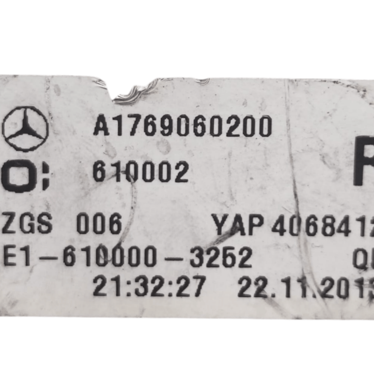 Stop / fanale destro mercedes classe a w176 cod: a1769060200 (2012-2018)
