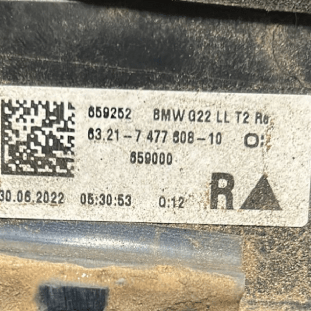 Stop / fanale interno destro bmw serie 4 gran coupé cod:7477608 (2020 >)