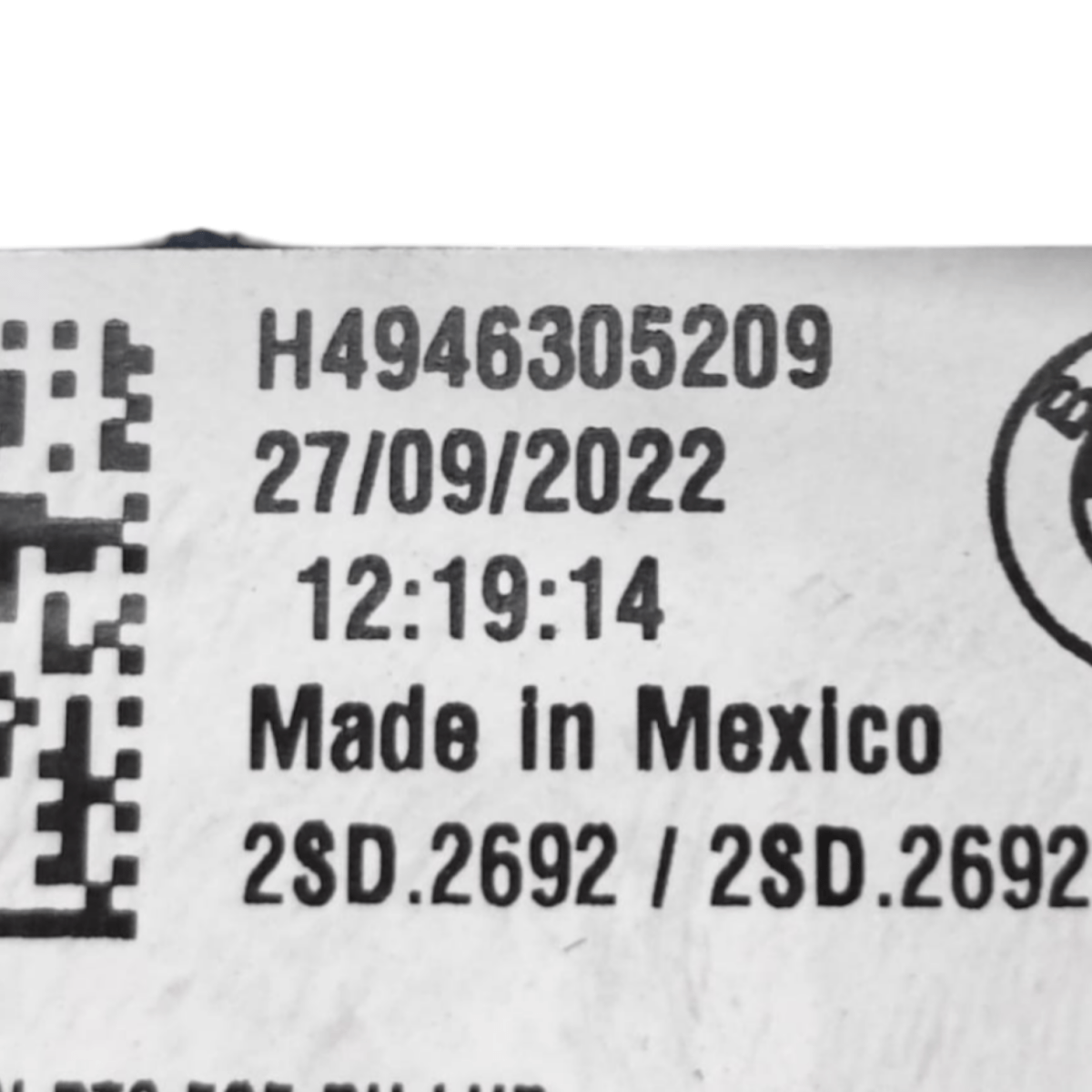 Stop / fanale interno destro bmw x3 g01 cod: h4946305209 (2017-2024)