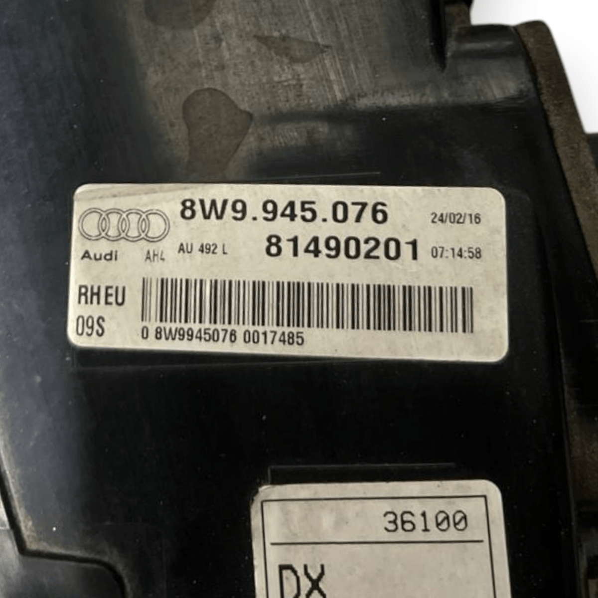 Stop / Fanale Led interno destro (dx) Audi A4 B9 Avant (2015 al 2024) cod: 8W9945076