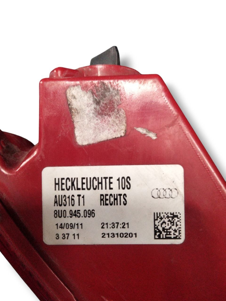 Stop / Fanale posteriore destro paraurti Audi Q3 8U (2011-2018) cod.8u0945096