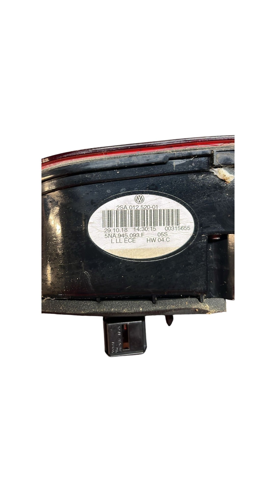 Stop / fanale posteriore sinistro interno LED Volkswagen Tiguan AD1 cod.5NA945093F (2016-2024 )