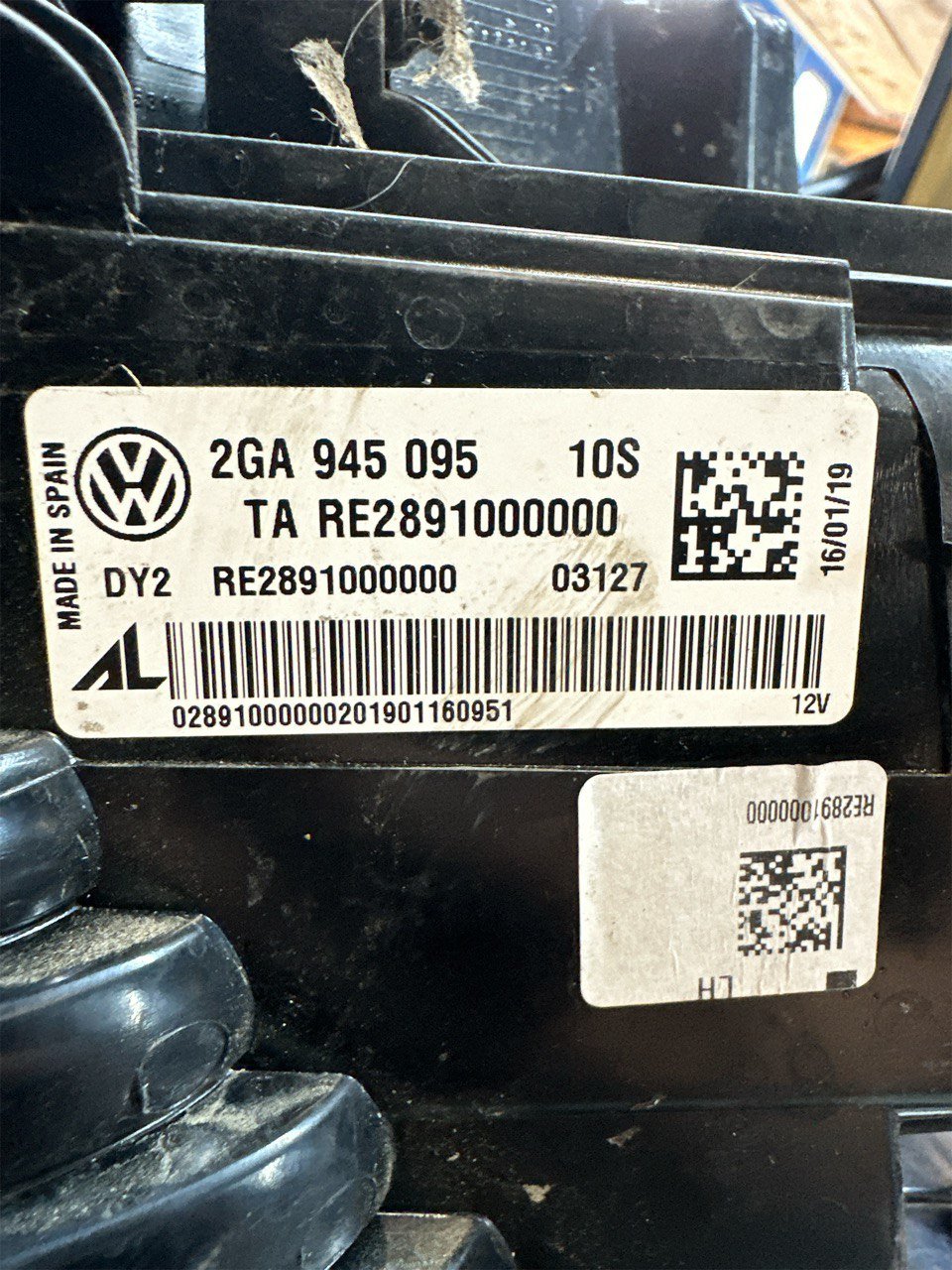 Stop / Fanale posteriore sinistro LED Volkswagen T-Roc (2018) cod: 2ga945095 10s