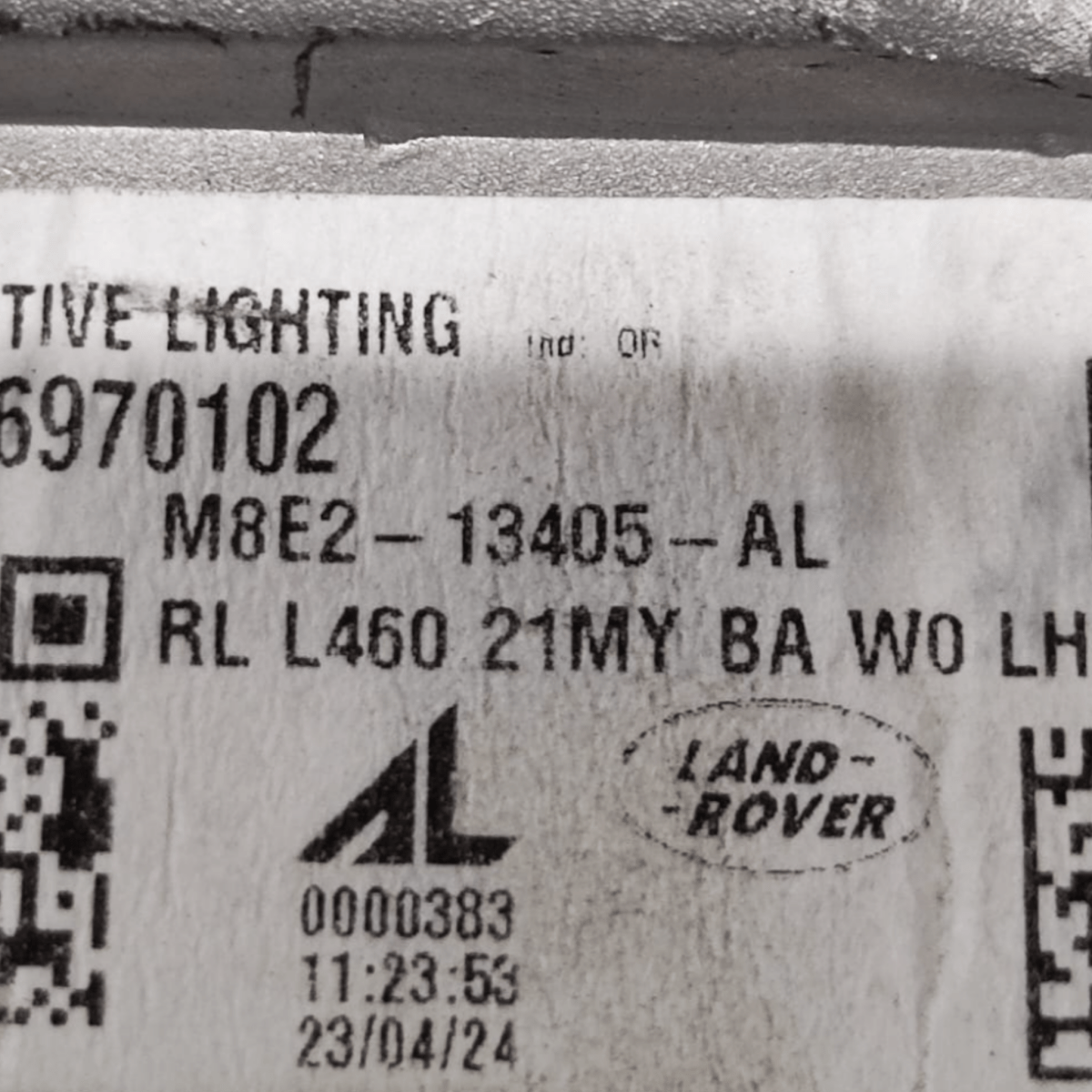 Stop / fanale sinistro land rover range rover sport cod: m8e213405al (2022-)