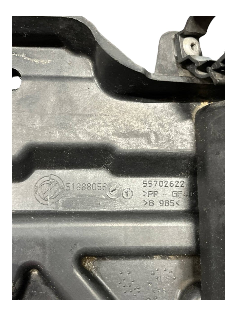 Supporto / alloggio batteria Fiat Punto / Punto Evo / Grande Punto cod.55702622 / 51888056 (2005-2018)