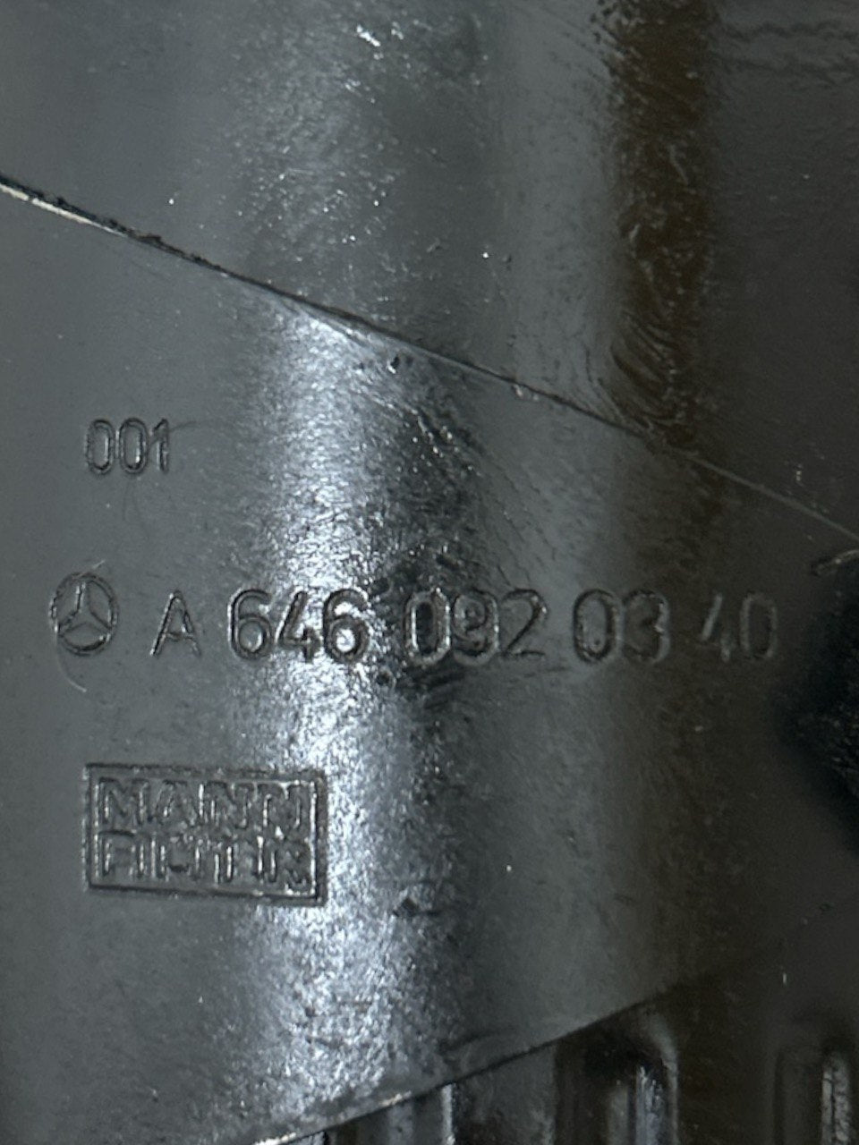 Supporto + Filtro Carburante Mercedes Benz Classe C (W203) 2.2 Diesel (2000 > 2007) cod.A6460920340