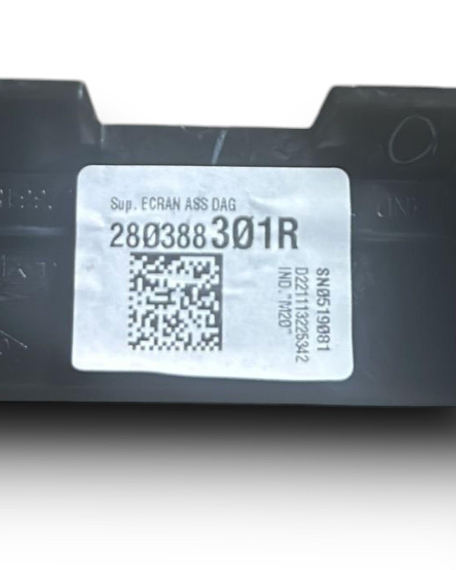 Supporto / Mascherina Autoradio Renault Captur II (2019 > ) cod.280388301R