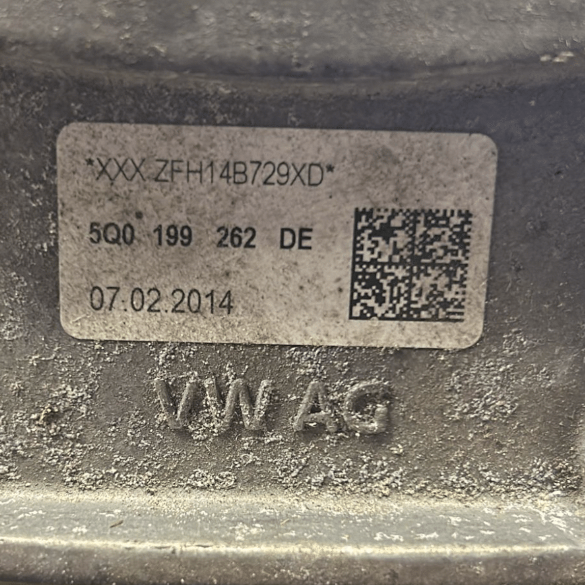 Supporto Motore Anteriore destro Volkswagen Golf VII 1.6 Diesel cod:5Q0199262DE (2012 > 2017)