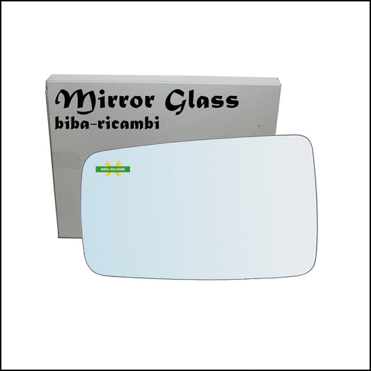 Vetro Specchio Retrovisore Cromato Lato Sx-Guidatore Per Fiat Tempra (159) dal 1990-1998 BIBA-RICAMBI