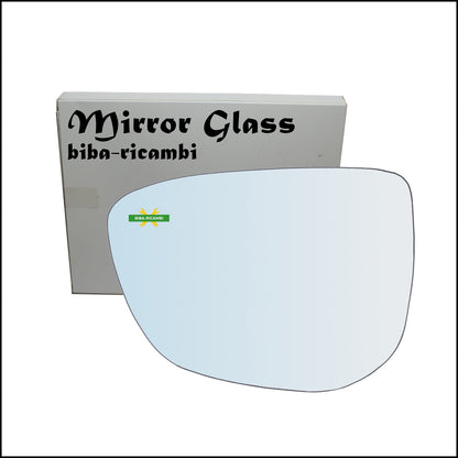 Vetro Specchio Retrovisore Lato Sx-Guidatore Per Citroen C4 Cactus dal 2014-2018 BIBA-RICAMBI