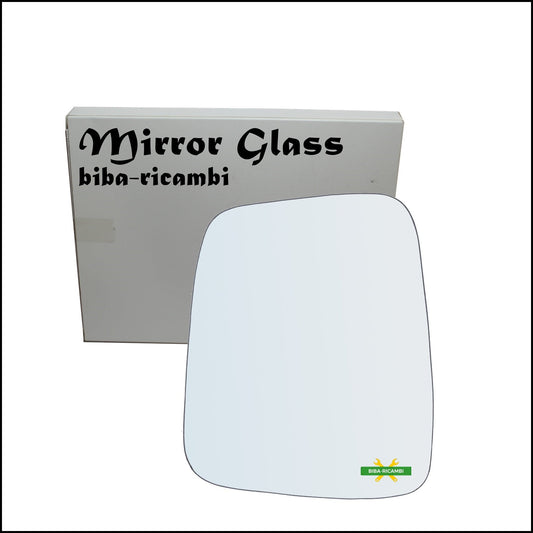 Vetro Specchio Retrovisore Lato Sx-Guidatore Per Suzuki Wagon R (MC) dal 1997-2000 BIBA-RICAMBI