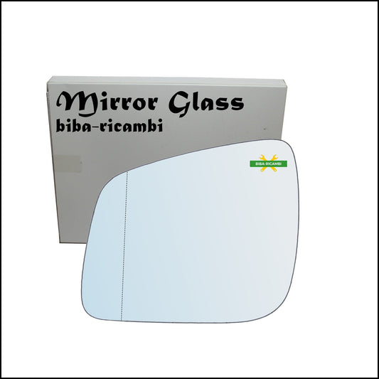 Vetro Specchio Retrovisore Asferico Lato Sx-Guidatore Per Mercedes Classe B (W245) solo dal 2008-2011 BIBA-RICAMBI