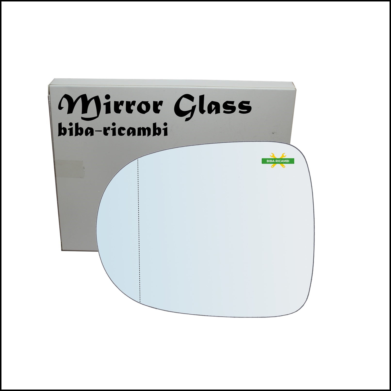 Vetro Specchio Retrovisore Asferico Lato SX Compatibile Per Daihatsu Cuore Top Dal 2007> BIBA-RICAMBI