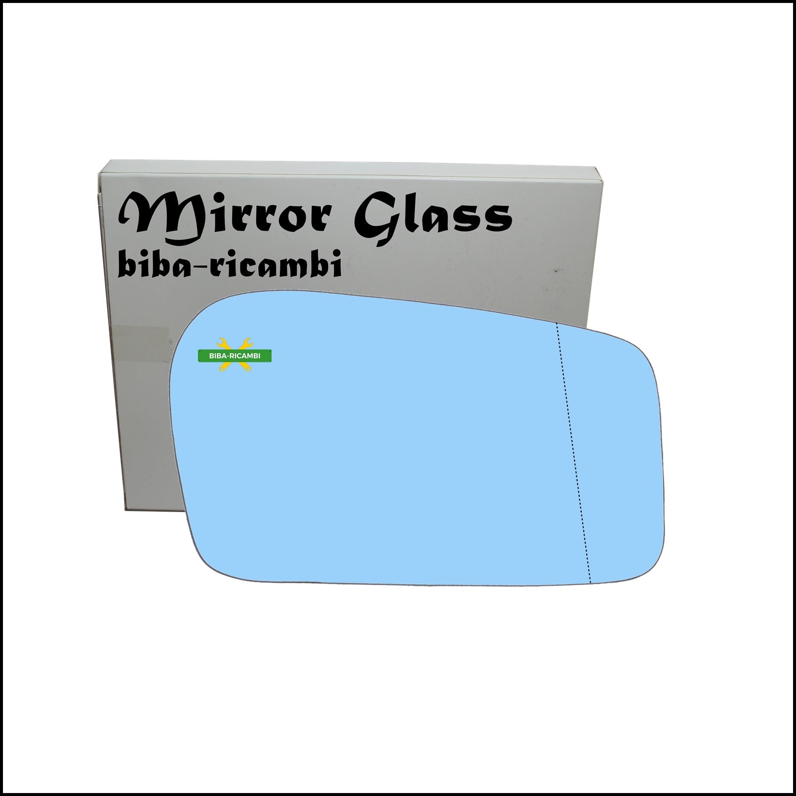 Vetro Specchio Retrovisore Blue Asferico Lato Dx-Passeggero Per Peugeot 806 (221) dal 1994-2002 BIBA-RICAMBI