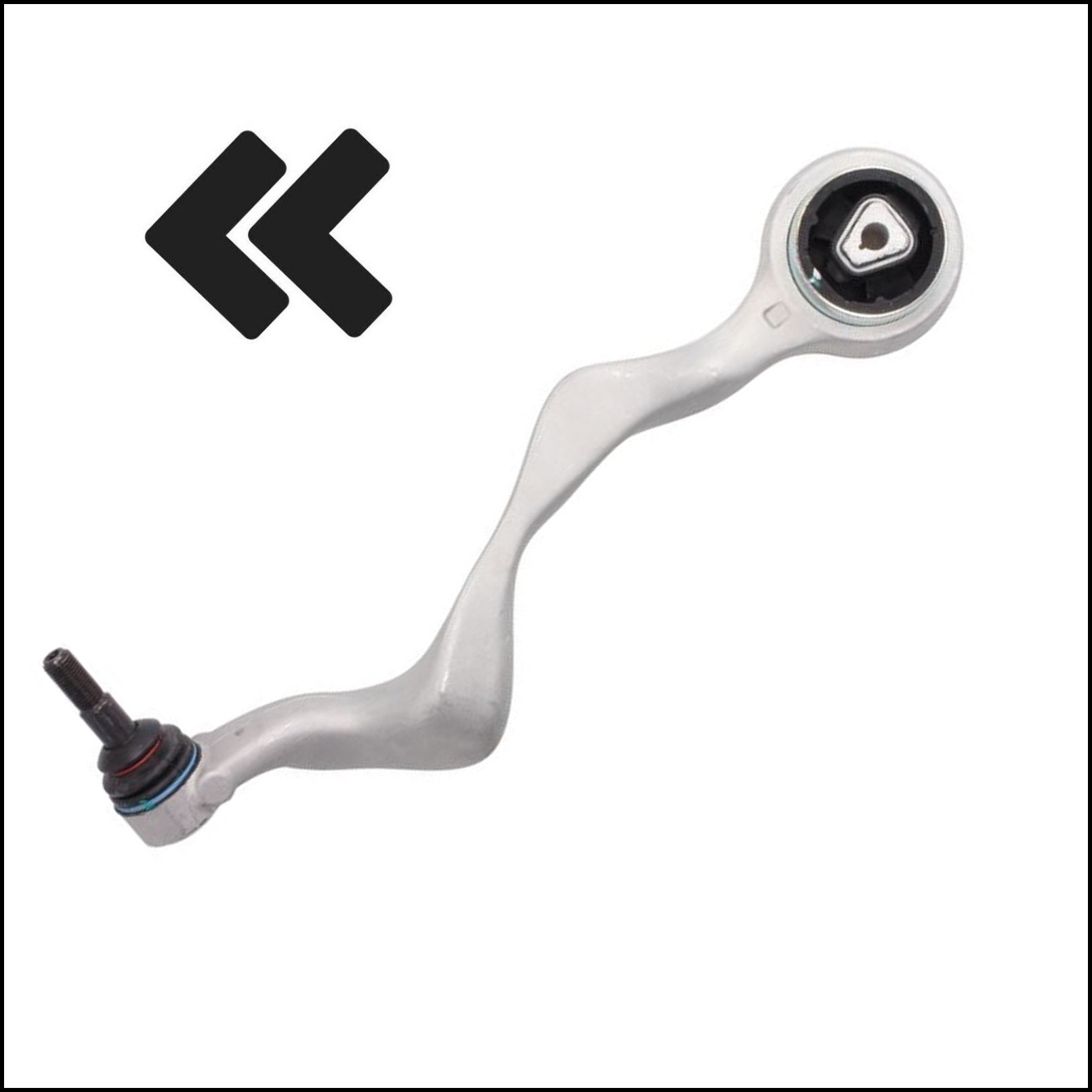 C. Braccio Sospensione Anteriore Inferiore Lato Sx-Guidatore art.501-028 BIBA-RICAMBI