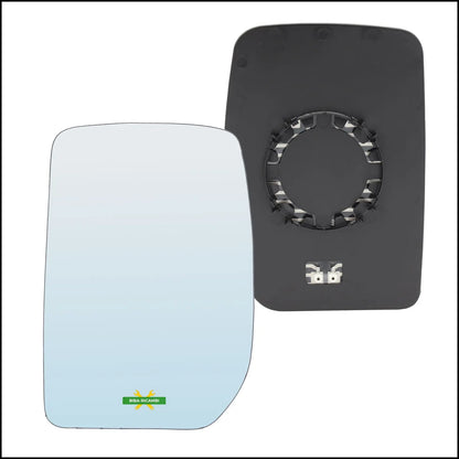 Piastra Superiore Retrovisore Termica Lato Sx-Guidatore Per Ford Transit II dal 2000-2006 BIBA-RICAMBI