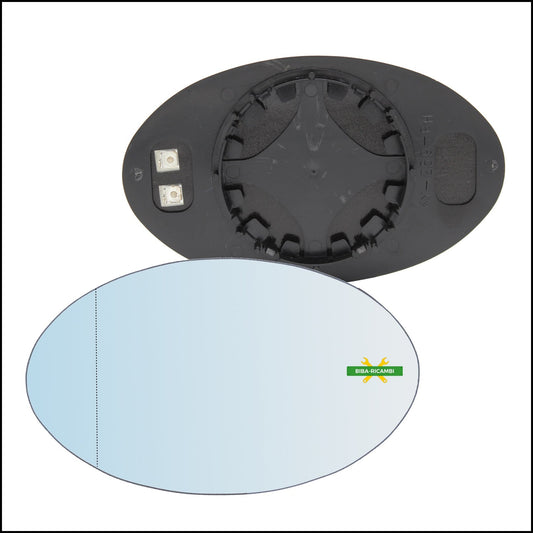 V. Piastra Retrovisore Termica Asferica Lato Sx-Guidatore Per Mini Cooper (R50,R52,R53) dal 2001-2007 BIBA-RICAMBI