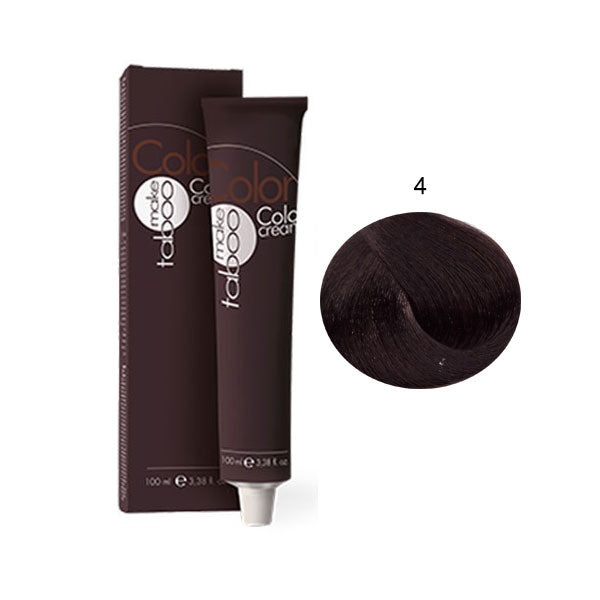 TABOO COLOR CREAM TINTURA CAPELLI PROFESSIONALE 100 ML - BIBA-RICAMBI